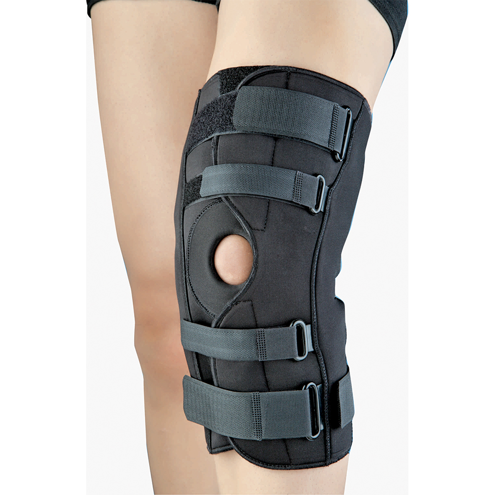 DIL HINGED KNEE BRACE - NEOPRENE BLACK